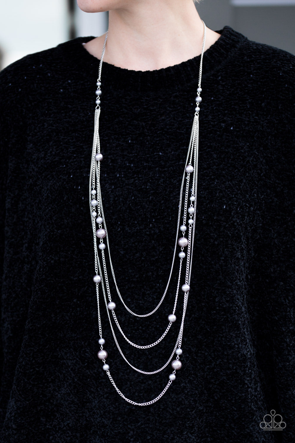 Paparazzi ♥ Classical Refinement - Silver ♥  Necklace