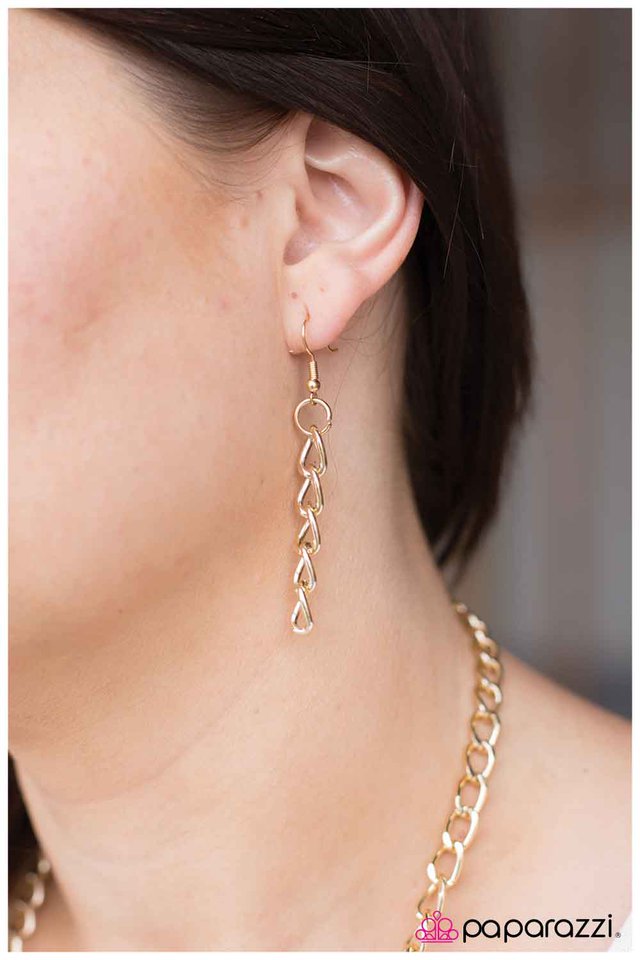 Paparazzi ♥ Braided Treasure - Brown ♥ Necklace