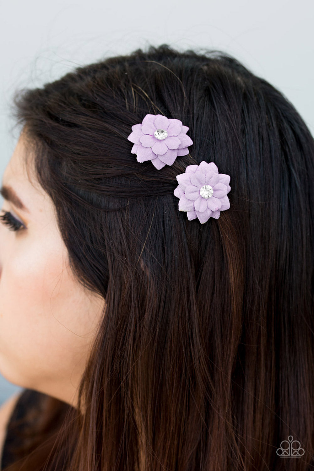 Paparazzi ♥ Dreaming About Daisies - Purple ♥  Hair Clip