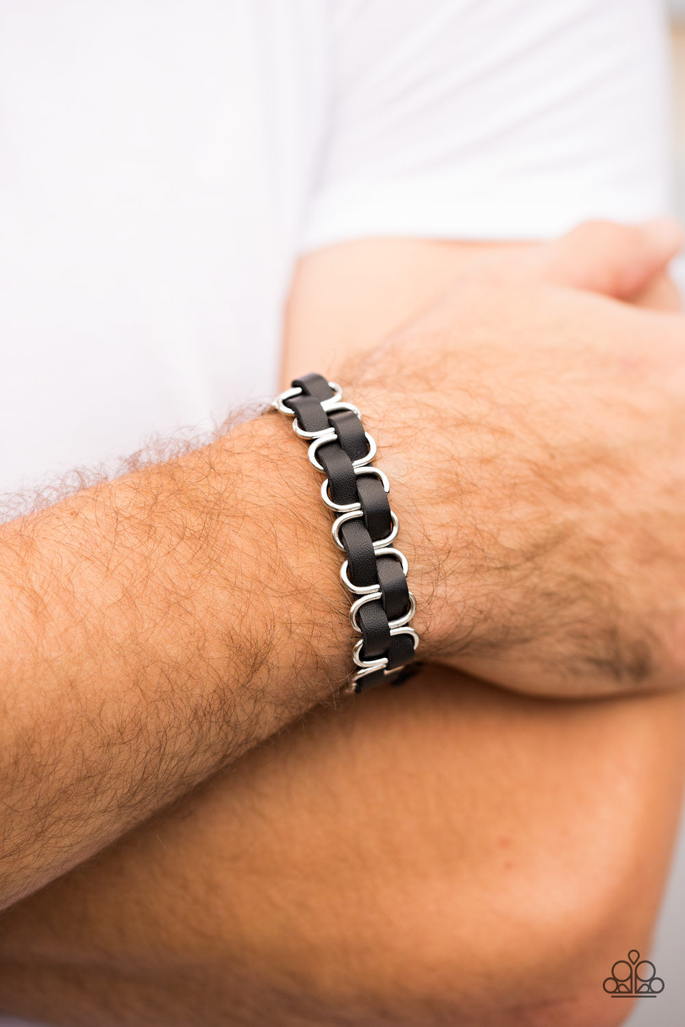 Paparazzi ♥ Lets Ride - Black ♥  Bracelet