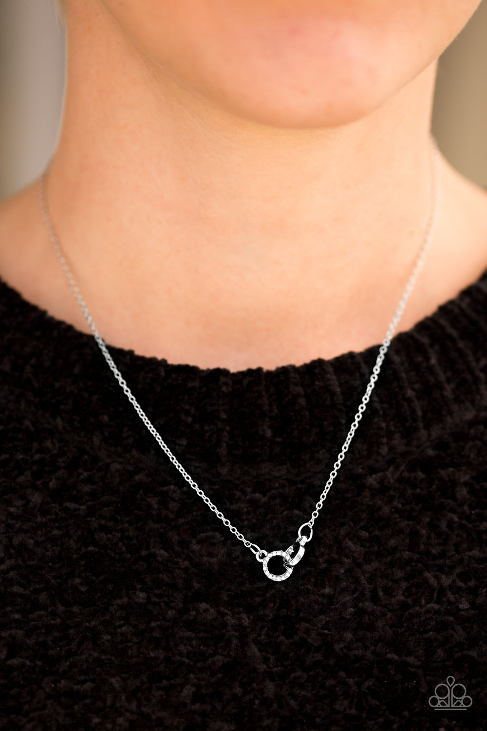 Paparazzi ♥ First Rate Fashion - White ♥  Necklace