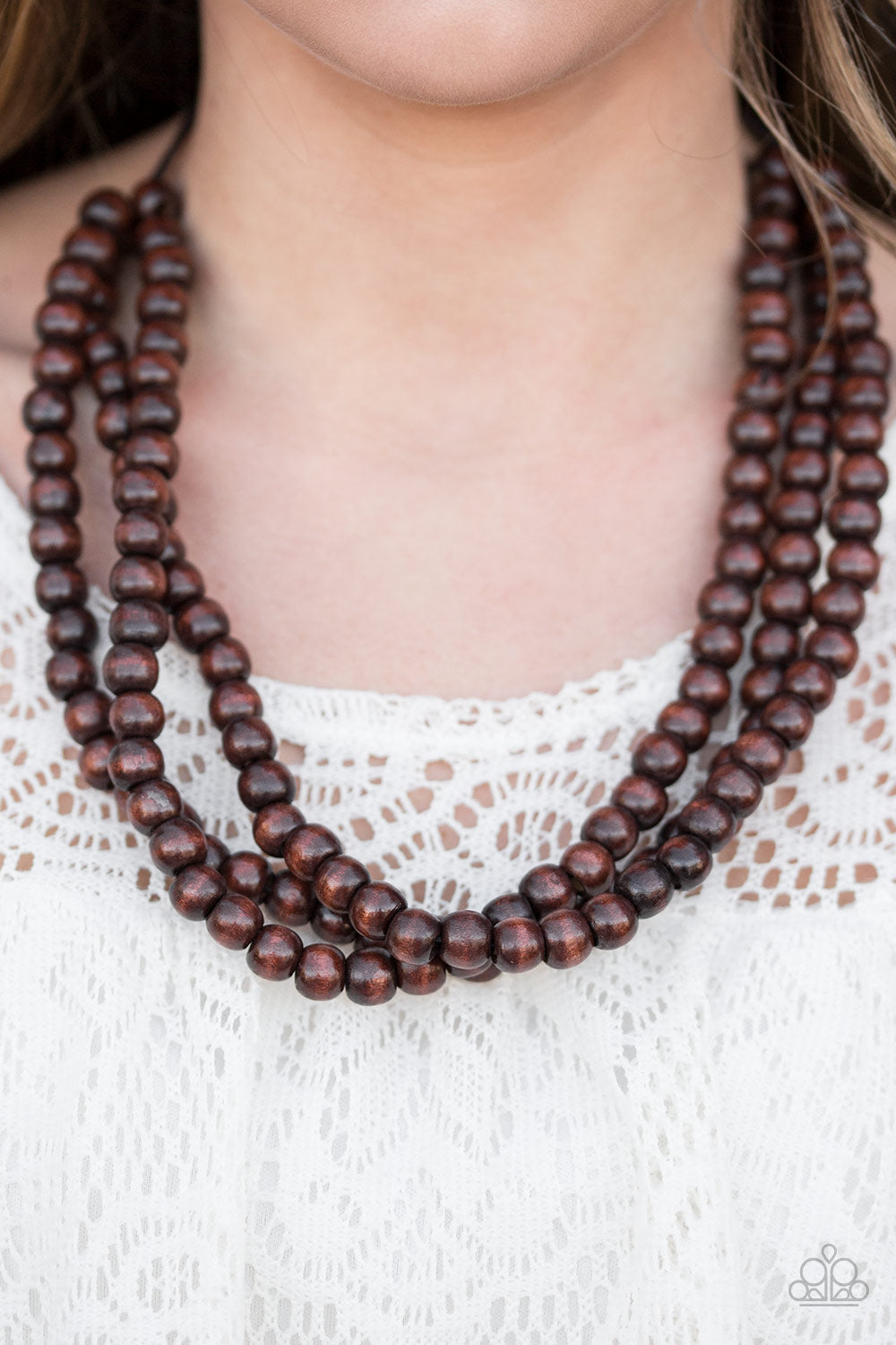 Paparazzi ♥ Summer Mai Tai - Brown ♥  Necklace