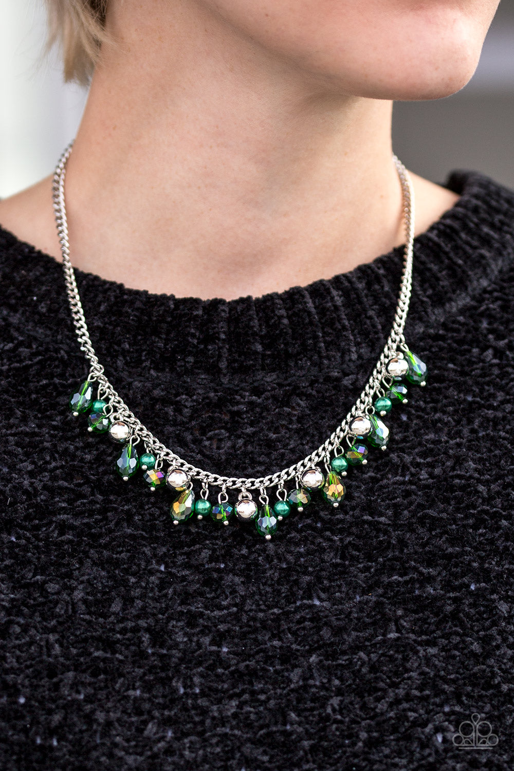 Paparazzi ♥ Glammed If I Do, Glammed If I Dont - Green ♥  Necklace