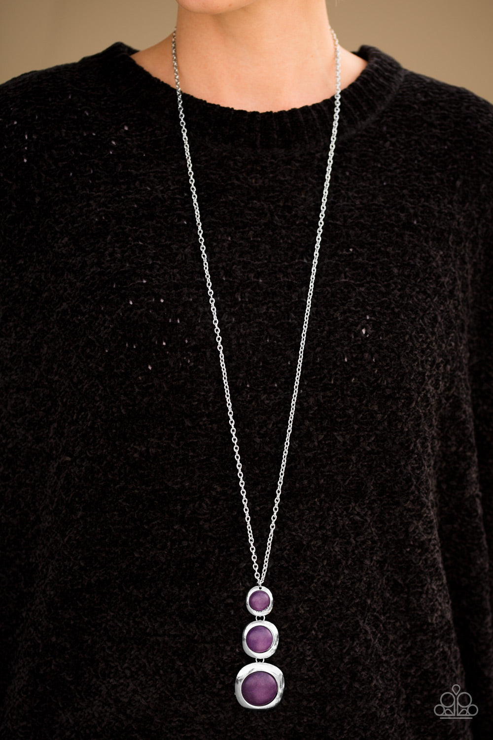 Paparazzi ♥ Stone Tranquility - Purple ♥  Necklace