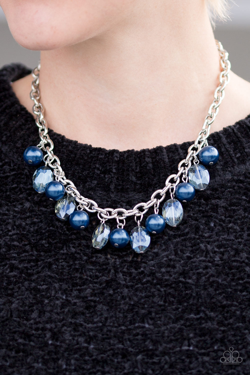 Paparazzi ♥ Celebrity Status - Blue ♥  Necklace