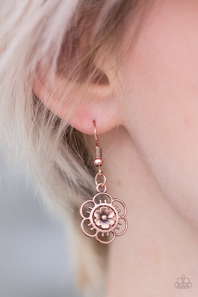 Paparazzi ♥ BLOOM Or Bust - Copper ♥ Necklace