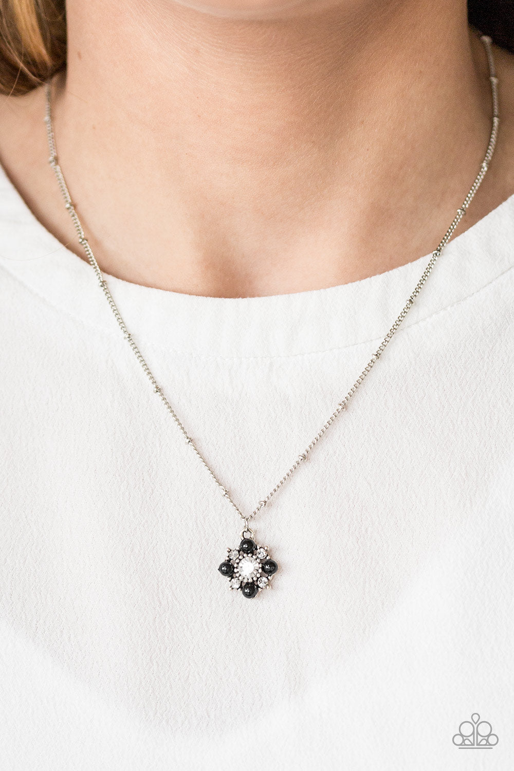 Paparazzi ♥ Most Cherished - Black ♥  Necklace