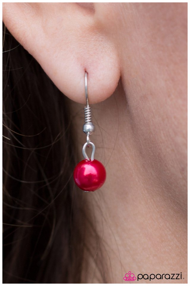 Paparazzi ♥ Carry On - Red ♥ Necklace