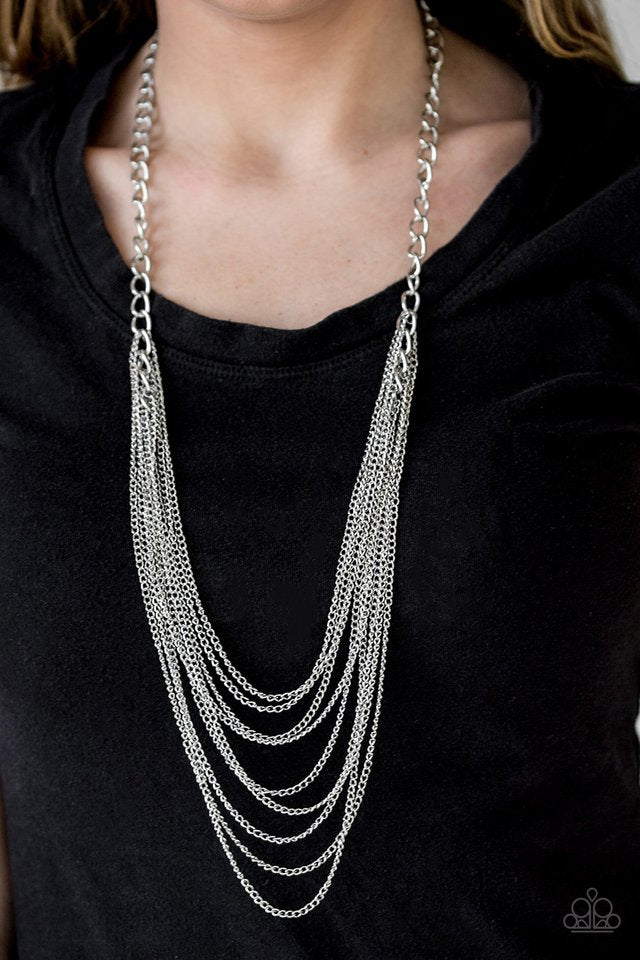 Paparazzi ♥ We Gonna Slay - Silver ♥ Necklace