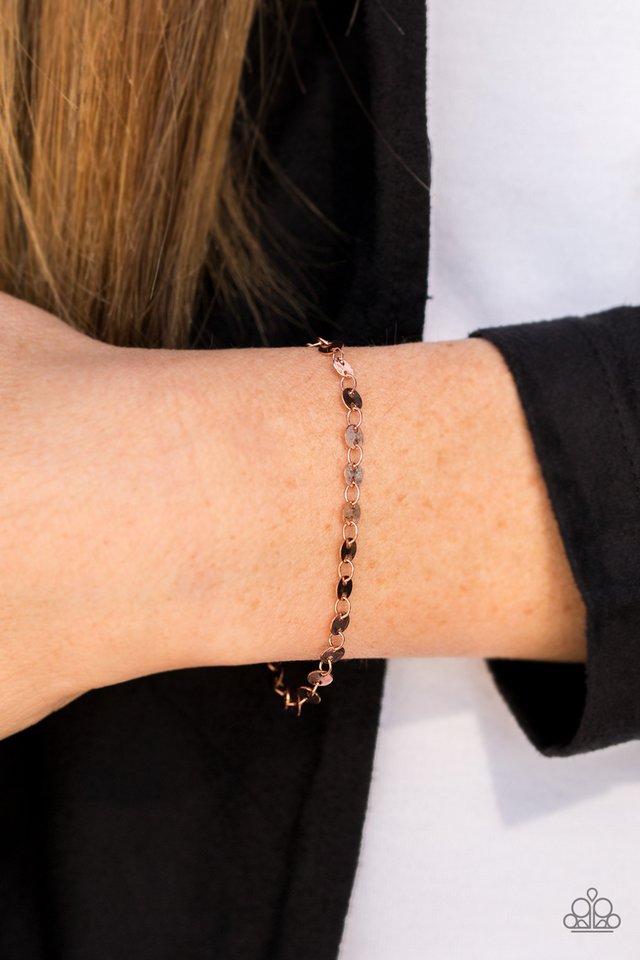 Paparazzi ♥ Shine On Me - Copper ♥ Bracelet