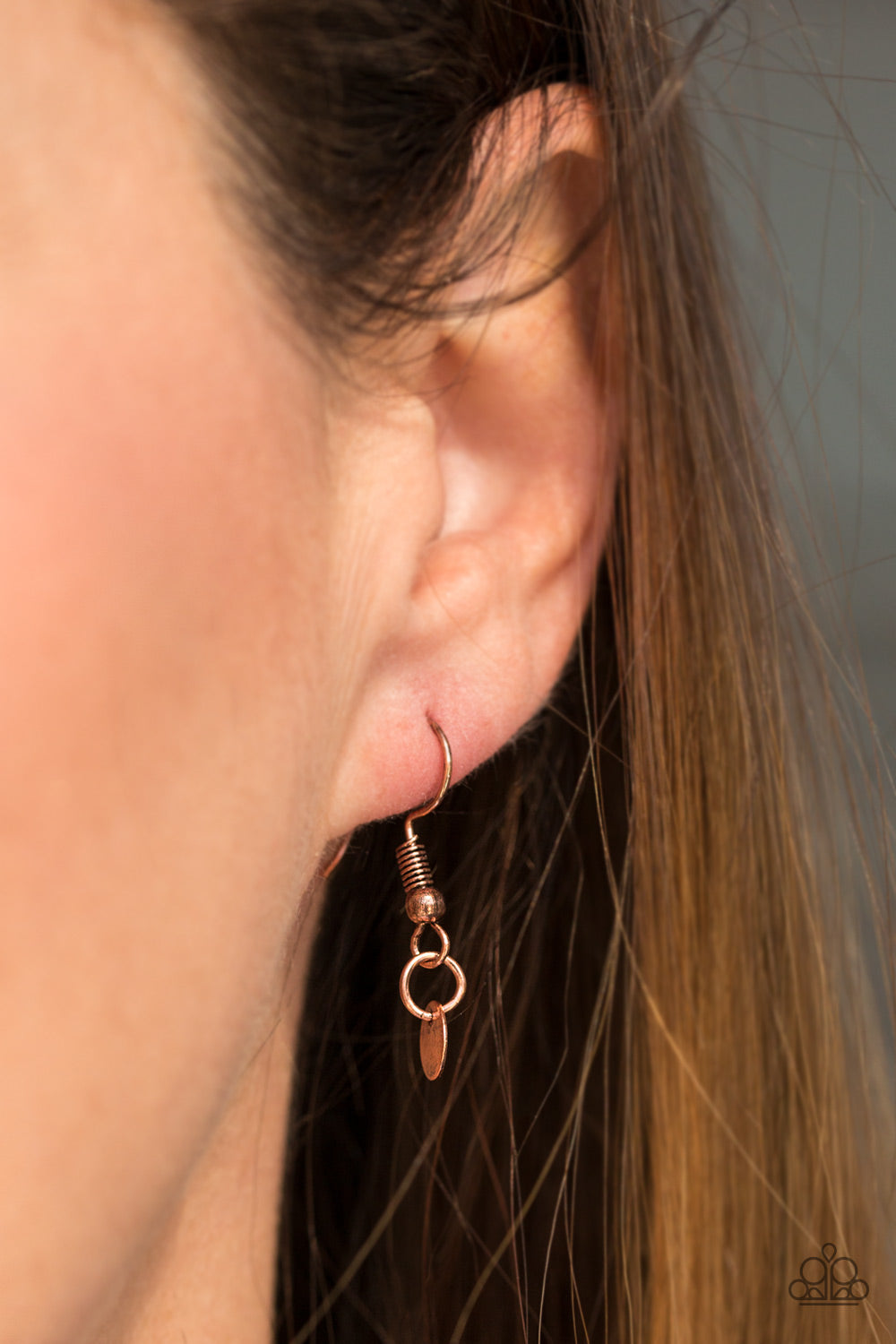 Paparazzi ♥ Right On The SPOTLIGHT - Copper ♥  Necklace