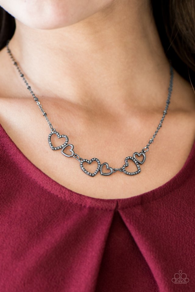 Paparazzi ♥ A LUST-Have - Black ♥ Necklace