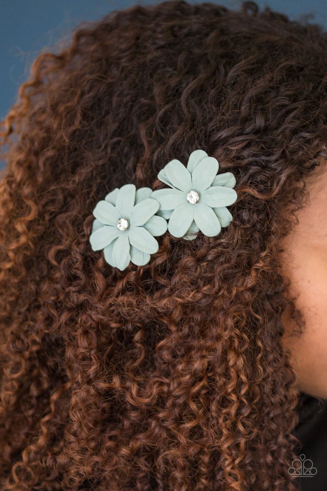 Paparazzi ♥ Glowing Groves - Green ♥ Hair Clip