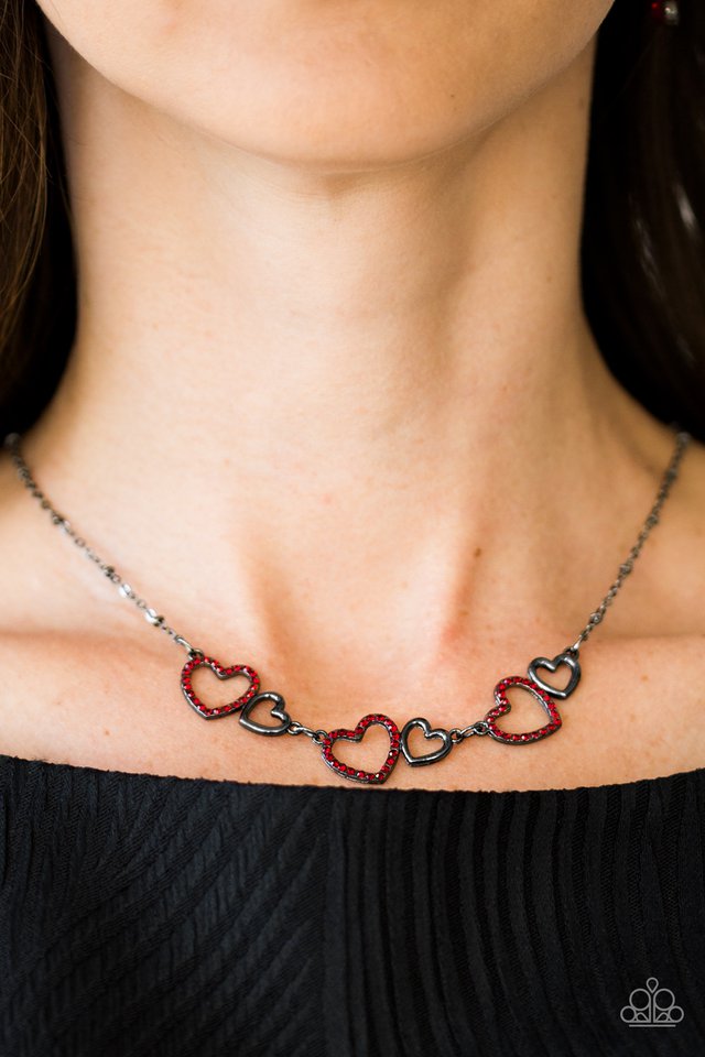 Paparazzi ♥ A LUST-Have - Red ♥ Necklace