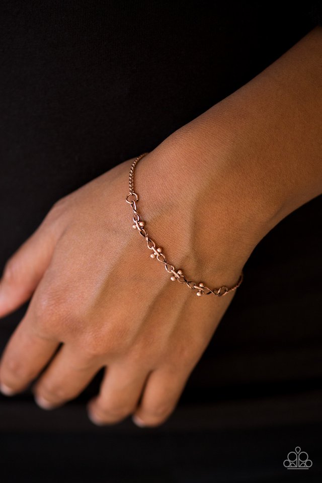 Paparazzi ♥ Little Wonder - Copper ♥ Bracelet