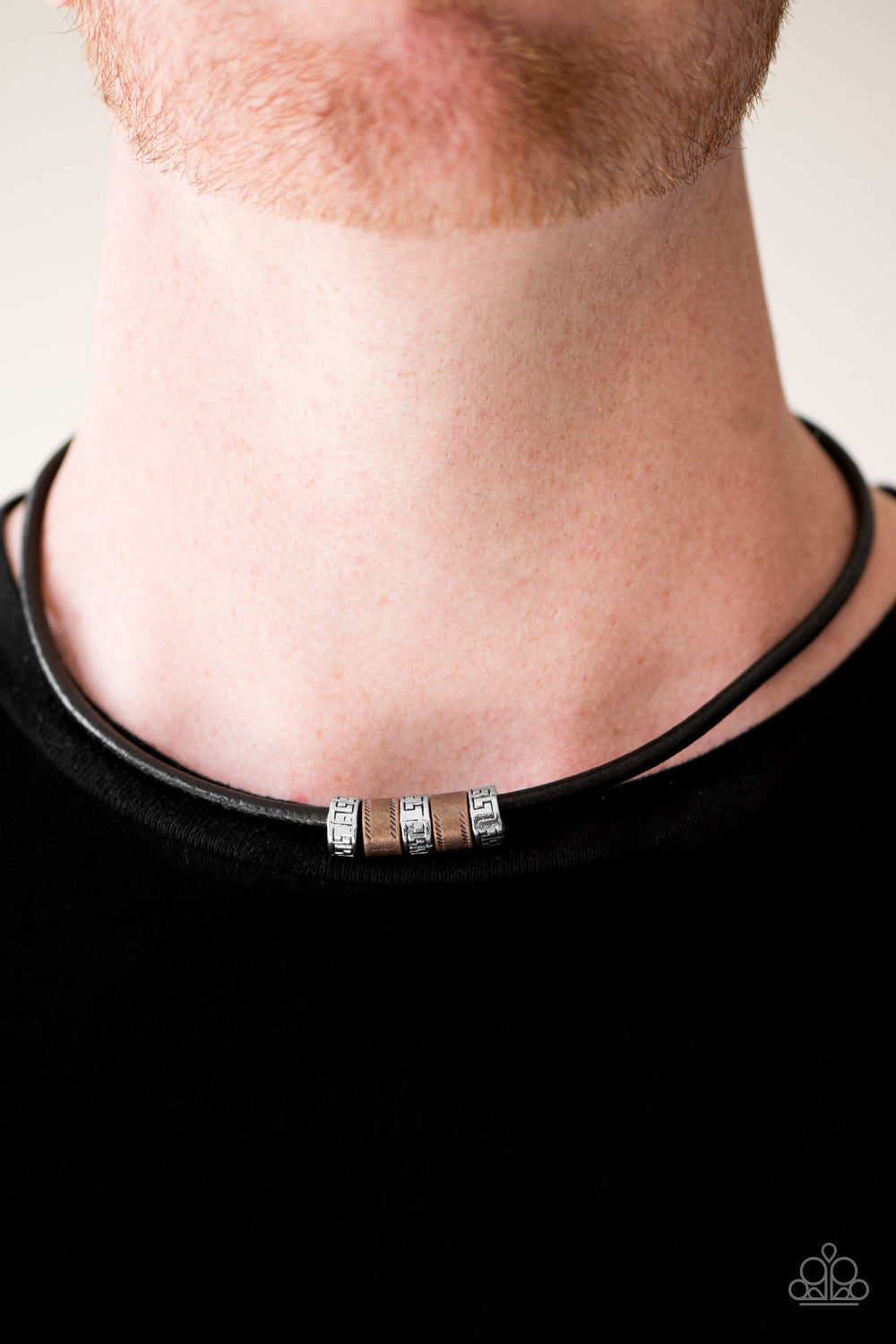 Paparazzi ♥ Congo Cay - Black ♥  Necklace