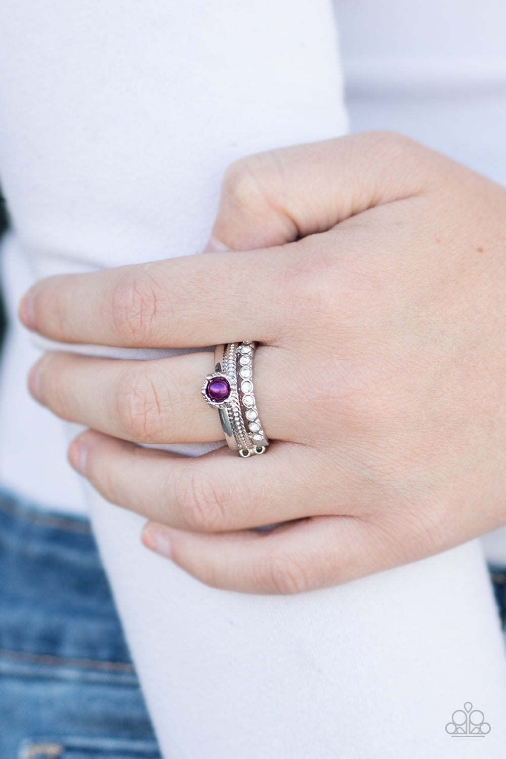 Paparazzi ♥ STAR Raving Mad! - Purple ♥  Ring