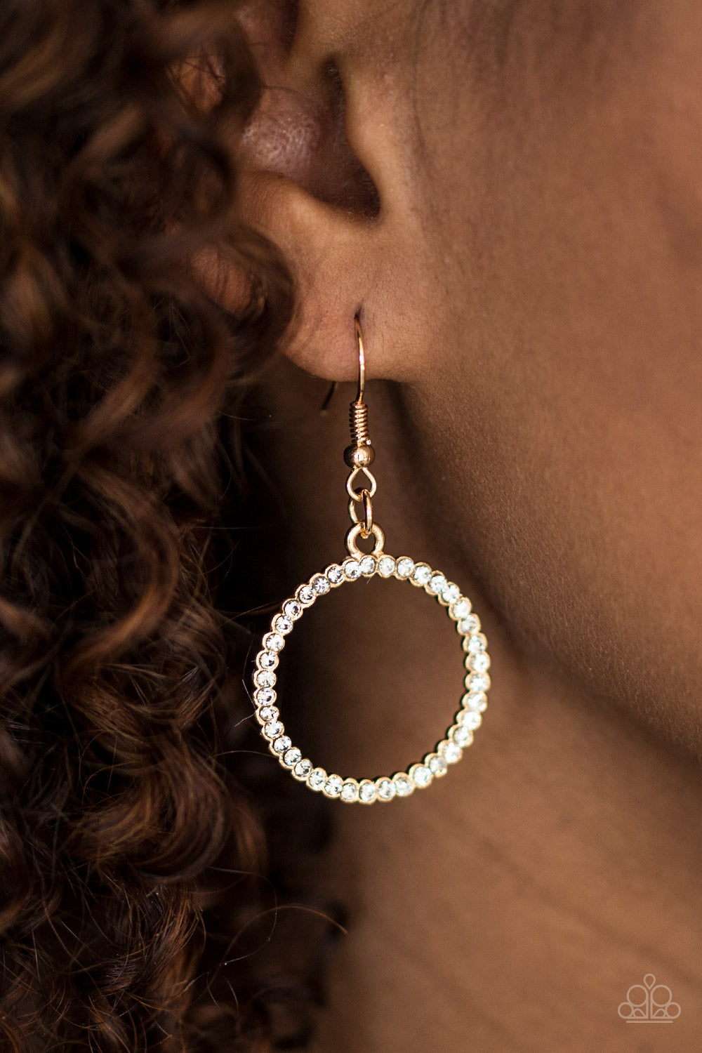 Paparazzi ♥ Champagne Chic - Gold ♥  Earrings