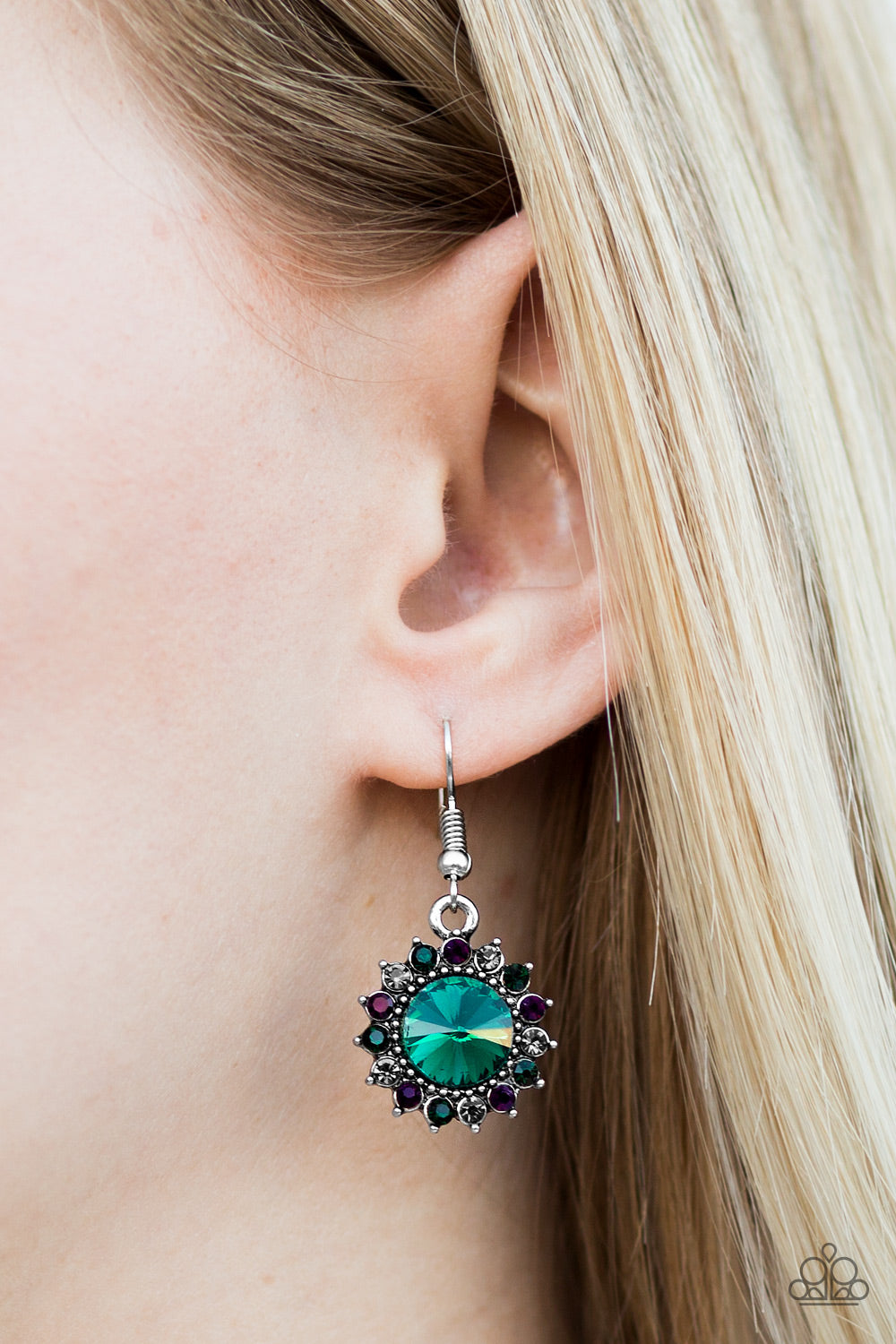 Paparazzi ♥ Bring In The BEAM Team - Multi ♥  Earrings