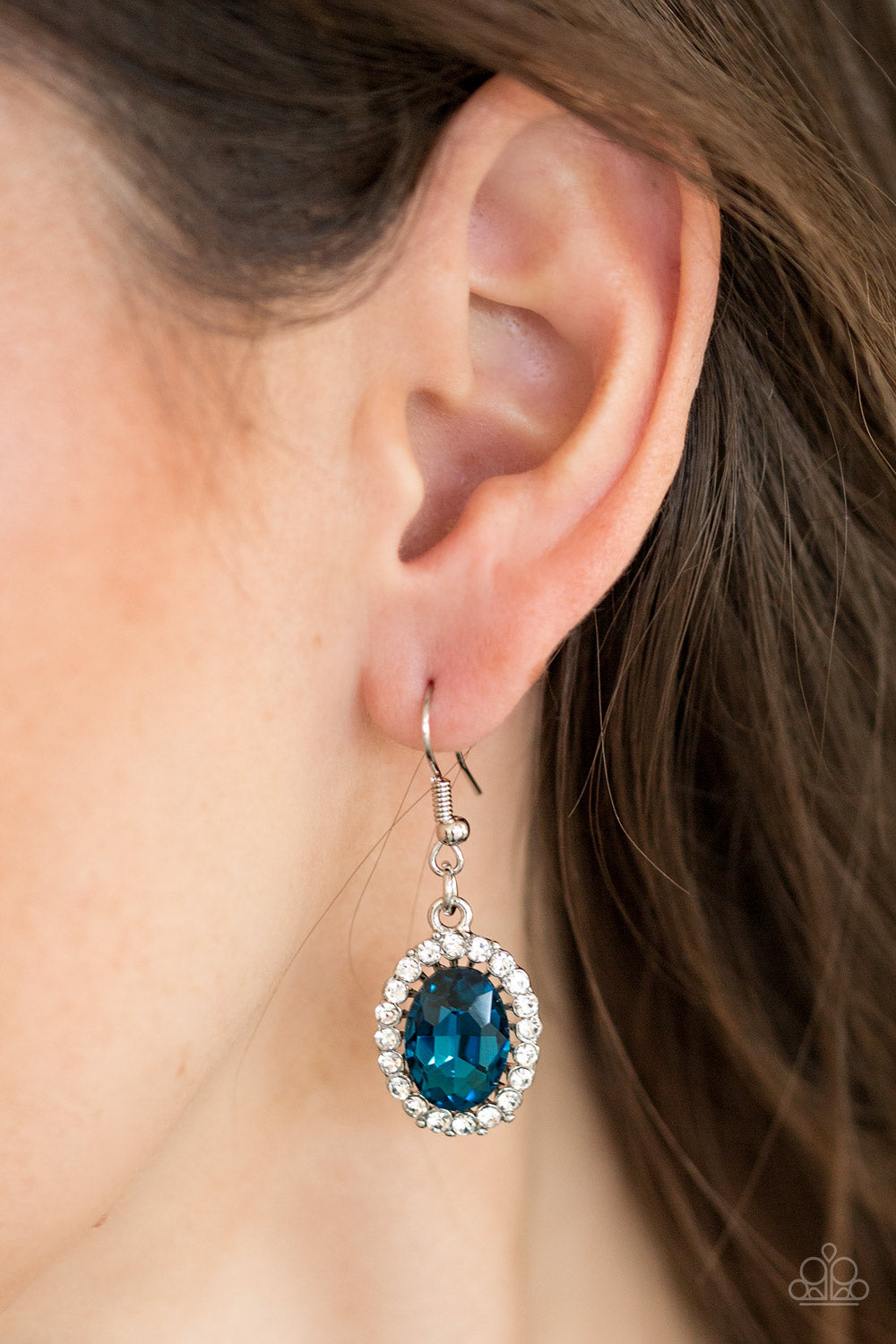 Paparazzi ♥ The FAME Of The Game - Blue ♥  Earrings