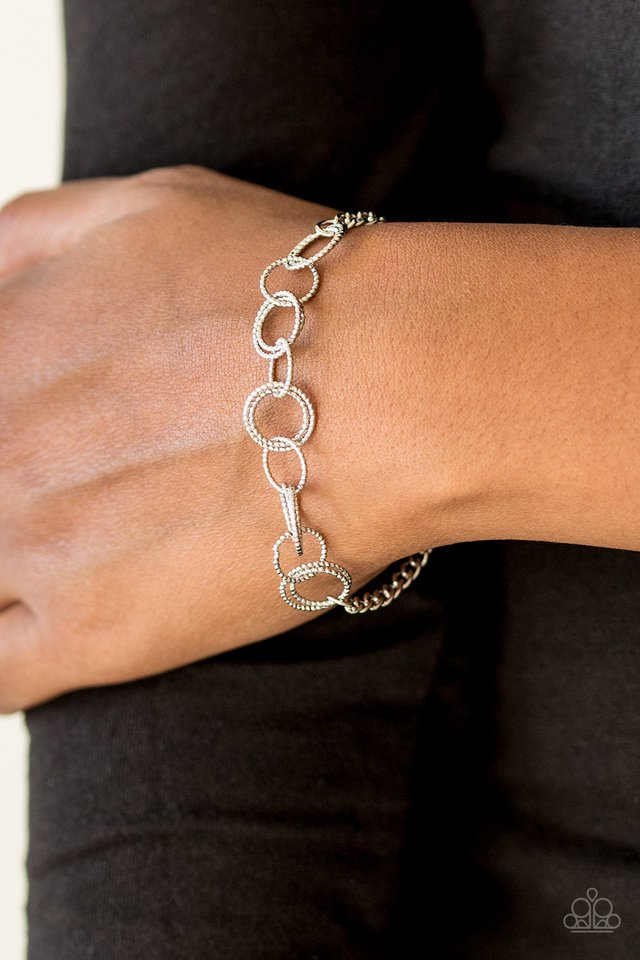 Paparazzi ♥ Team RINGLEADER - Silver ♥ Bracelet