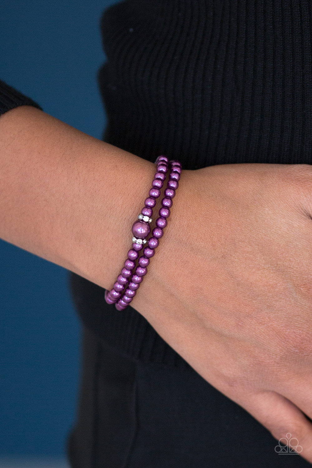 Paparazzi ♥ Cambridge Chic - Purple ♥  Bracelet