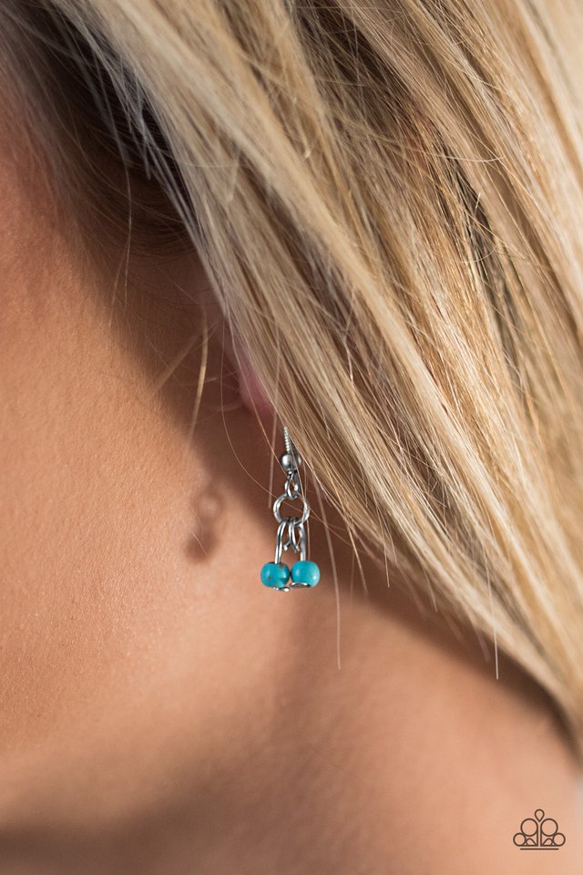 Paparazzi ♥ Canyon Horizon - Blue ♥ Necklace