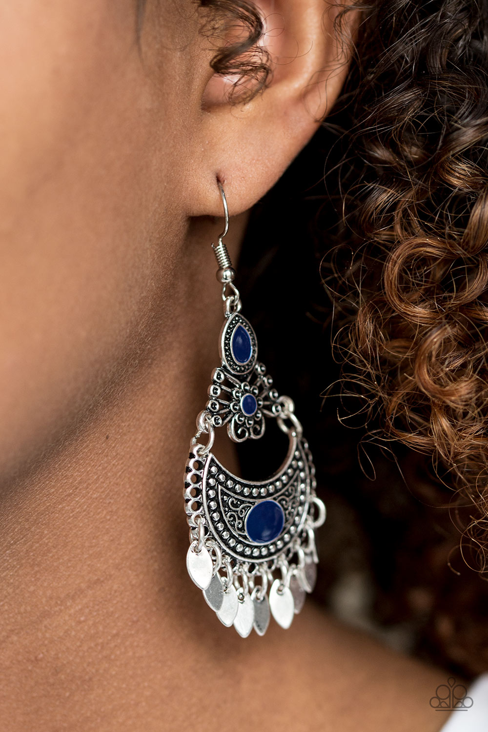Paparazzi ♥ Keep It Wild - Blue ♥  Earrings