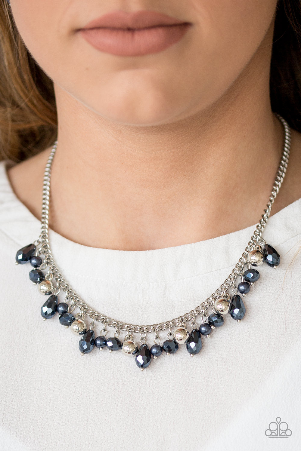Paparazzi ♥ Glammed If I Do, Glammed If I Dont - Blue ♥  Necklace