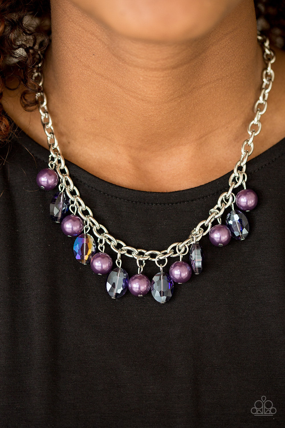 Paparazzi ♥ Celebrity Status - Purple ♥  Necklace