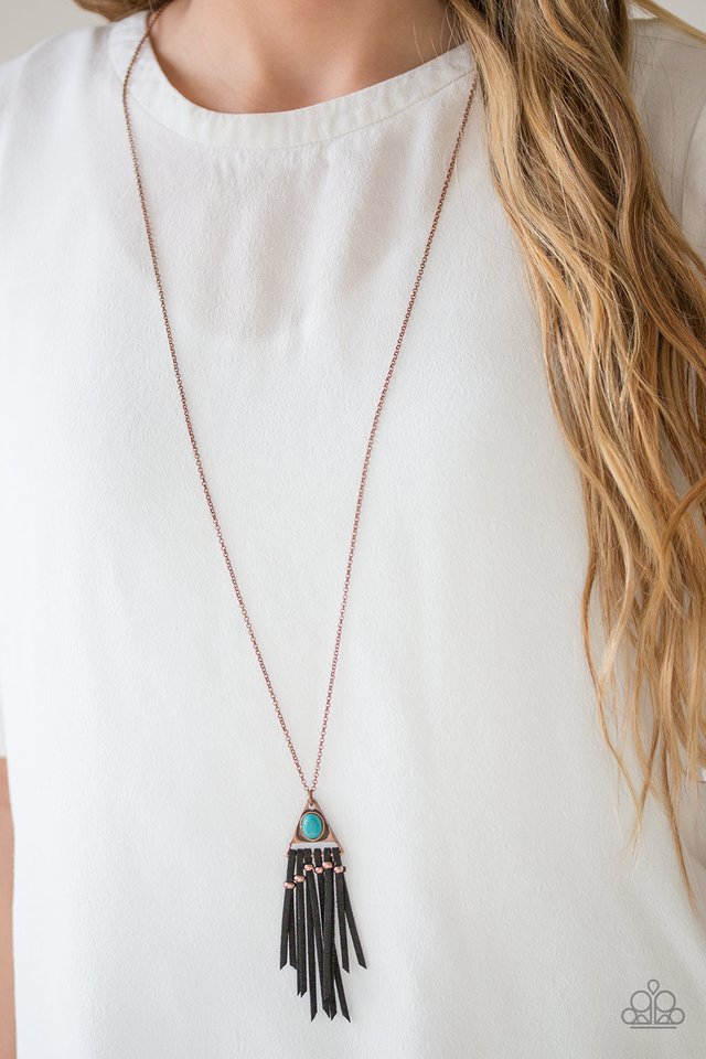 Paparazzi ♥ Grand Cherokee - Copper ♥ Necklace