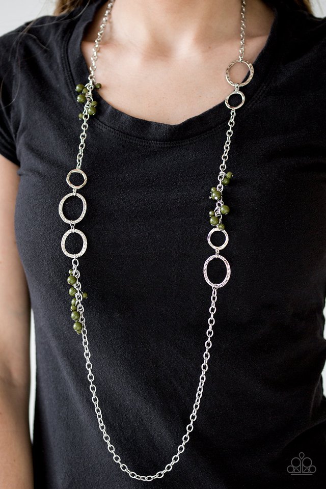Paparazzi ♥ Wanderlust Way - Green ♥ Necklace