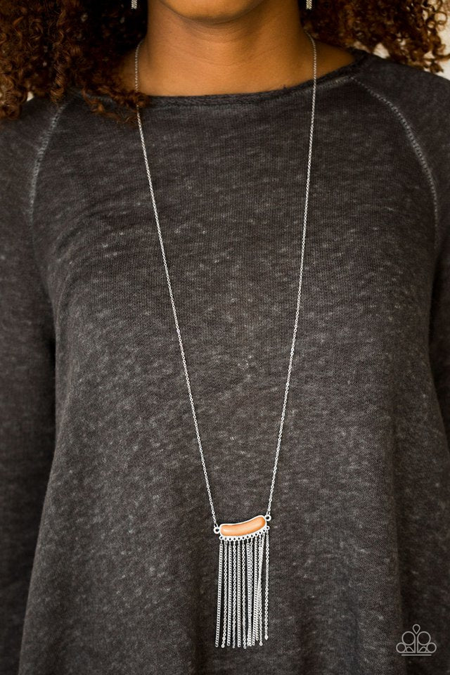 Paparazzi ♥ Serene Streams - Brown ♥ Necklace