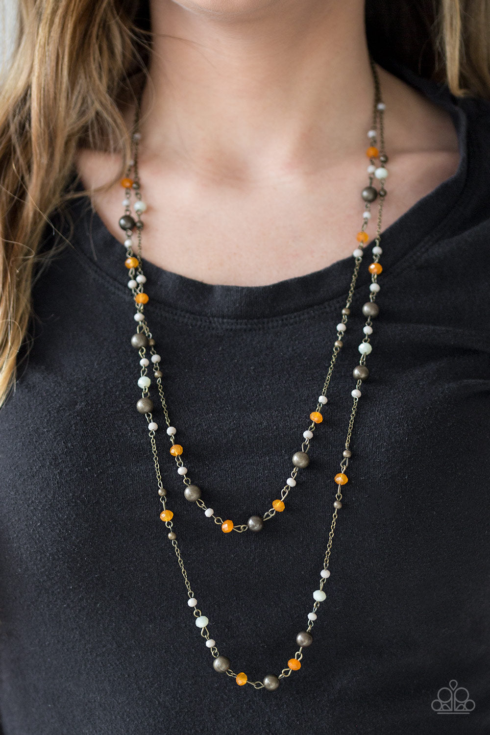 Paparazzi ♥ Grotto Glow - Multi ♥  Necklace