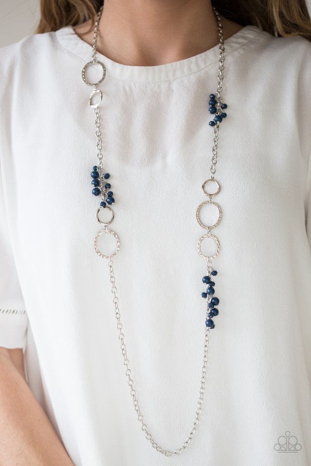 Paparazzi ♥ Wanderlust Way - Blue ♥ Necklace