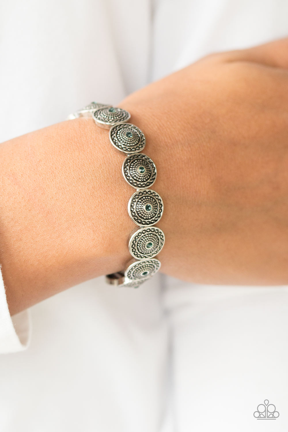 Paparazzi ♥ Get Your Shine On - Green ♥  Bracelet