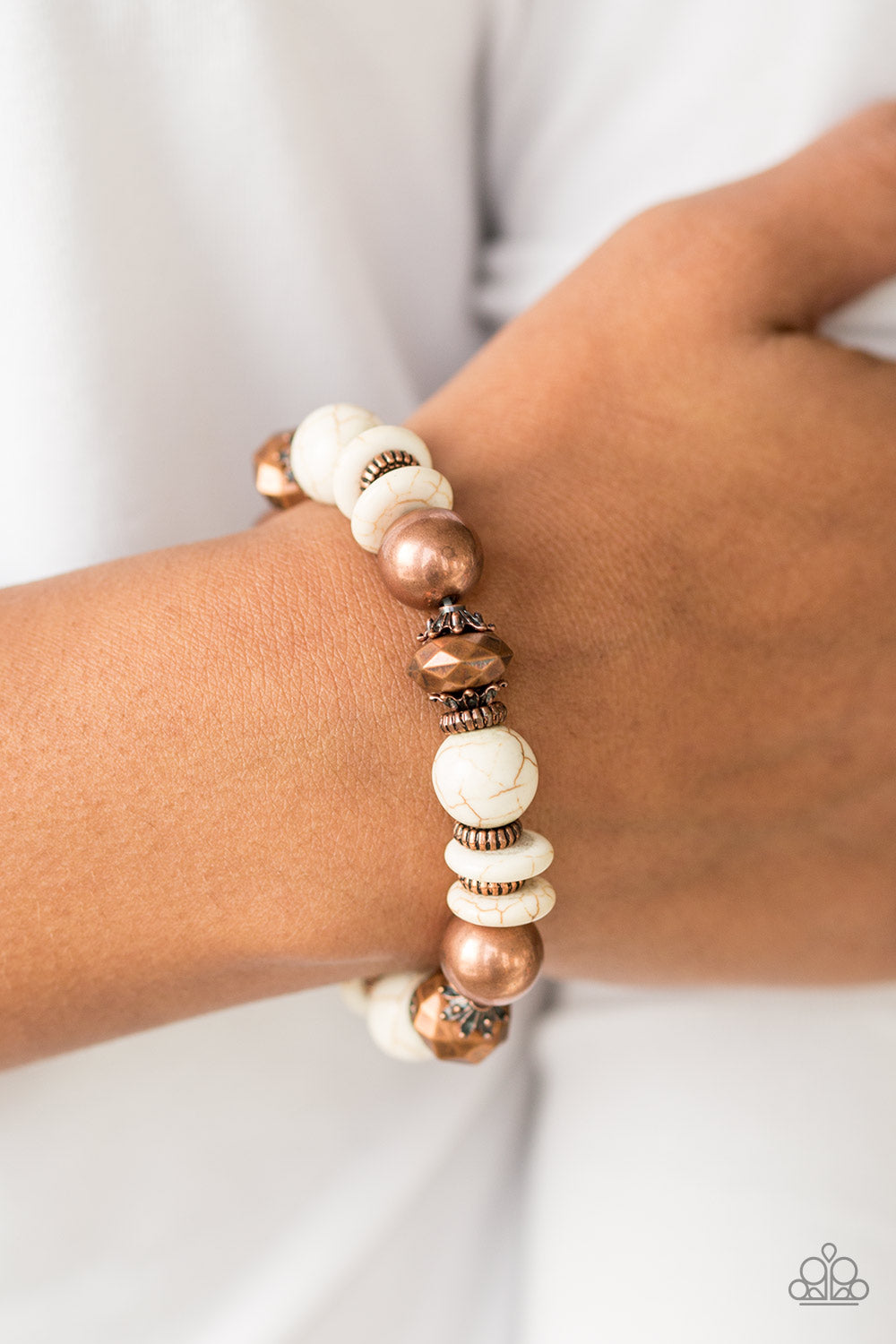 Paparazzi ♥ Mesa Maverick - Copper ♥  Bracelet