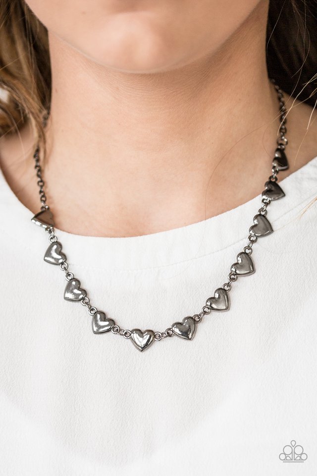 Paparazzi ♥ If My Heart Had Wings - Black ♥ Necklace