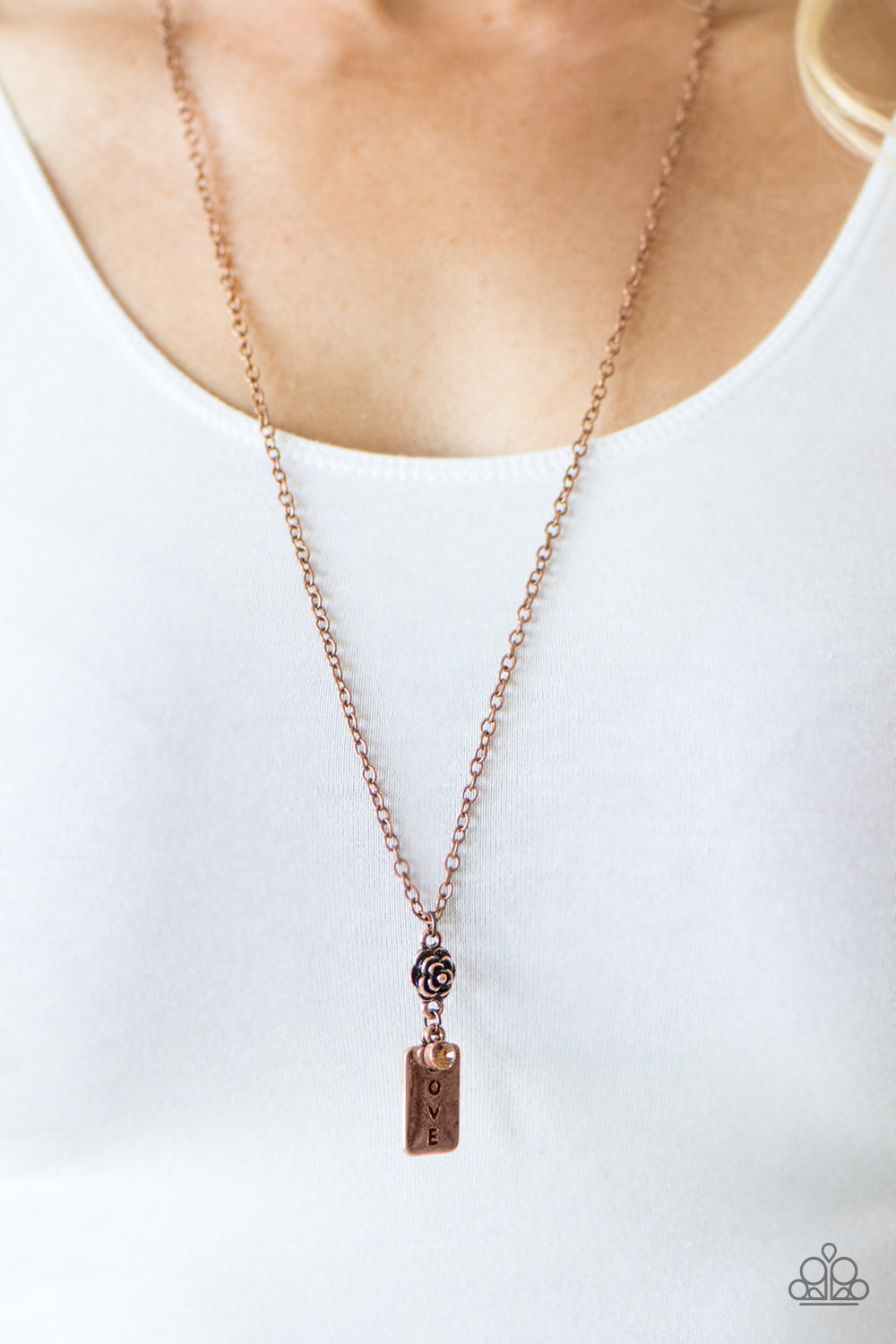 Paparazzi ♥ Love Is Patient - Copper ♥  Necklace