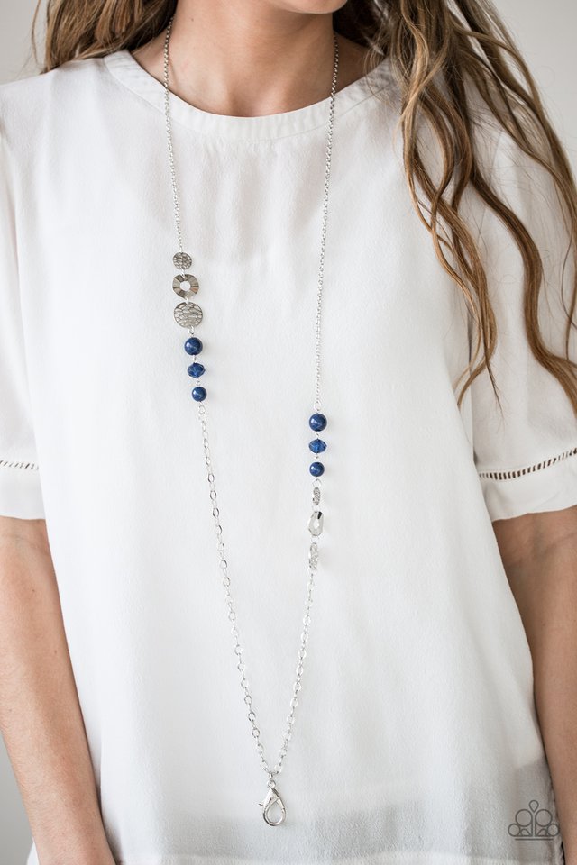 Paparazzi ♥ Midnight Musical - Blue Lanyard ♥ Lanyard