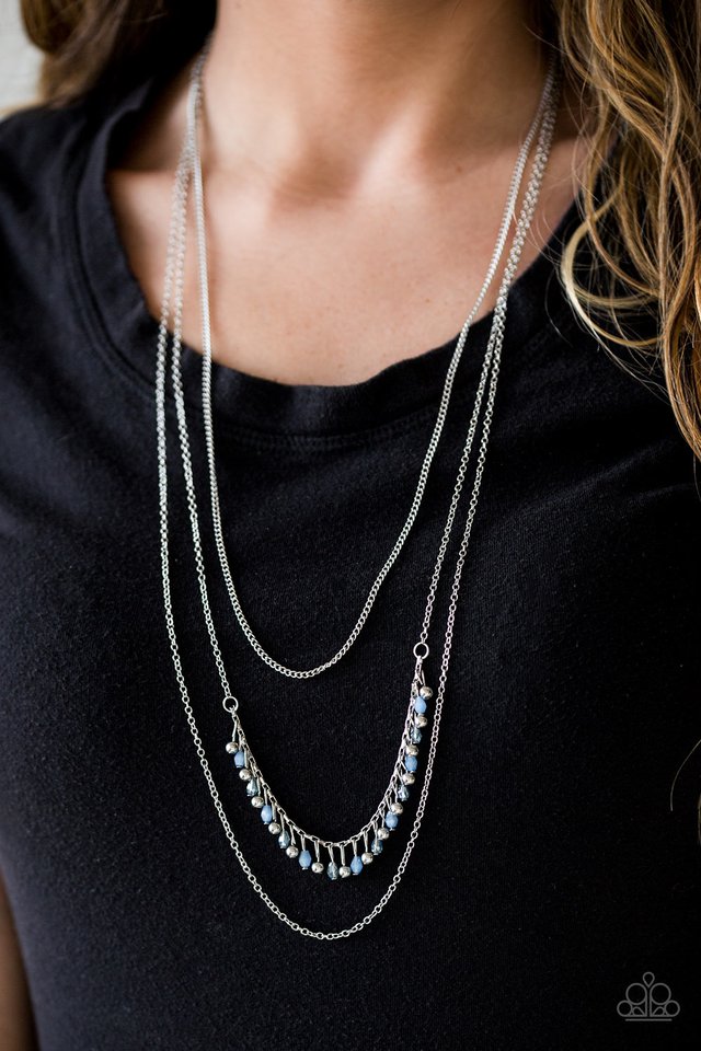 Paparazzi ♥ Simply Serene - Blue ♥ Necklace