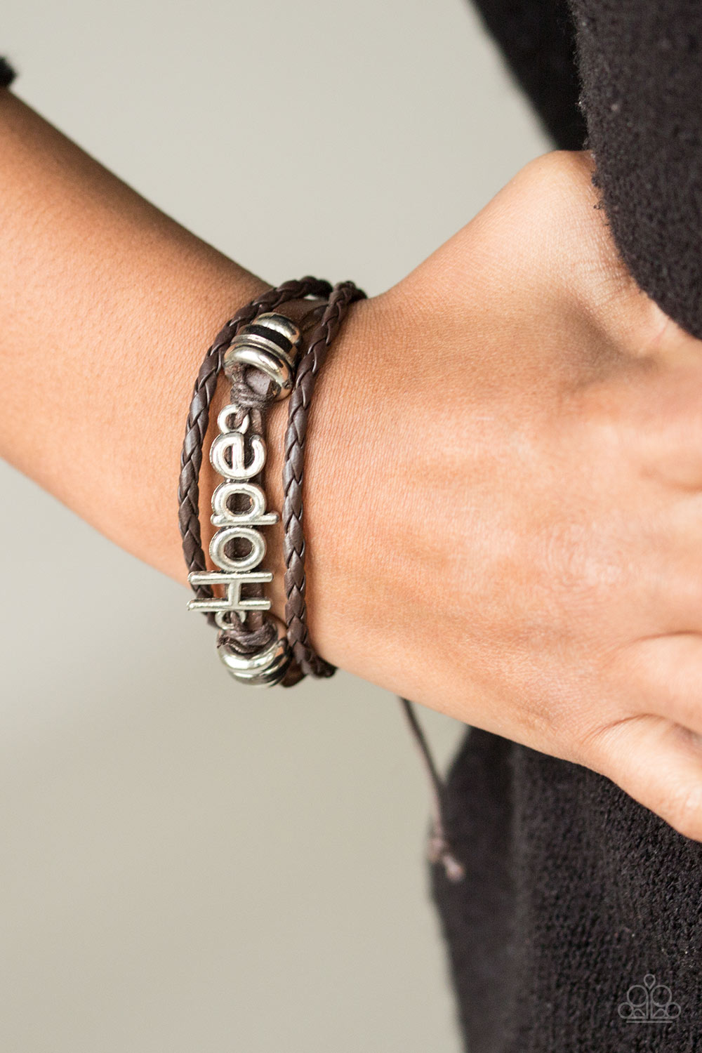 Paparazzi ♥ Hope For The Best - Brown ♥  Bracelet