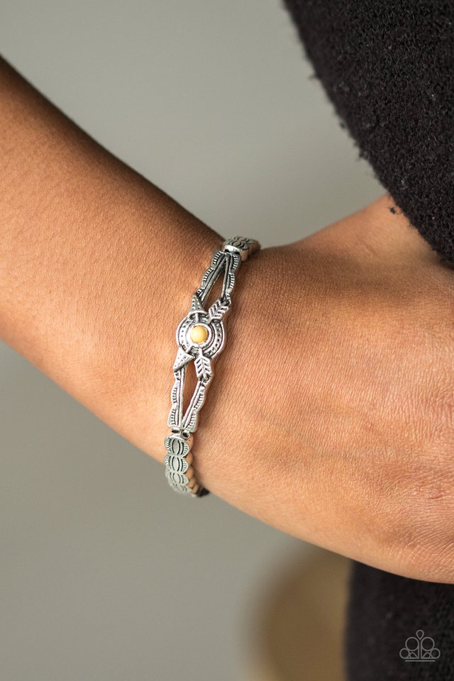 Paparazzi ♥ I Am EMPRESS-ed! - Yellow ♥ Bracelet