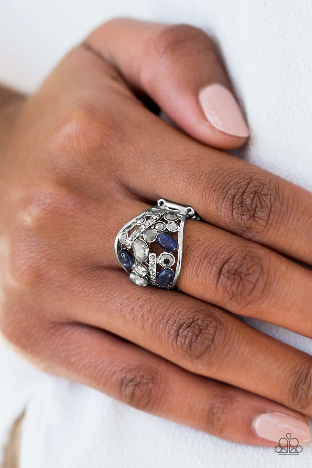 Paparazzi ♥ Let There Be STARLIGHT - Blue ♥  Ring