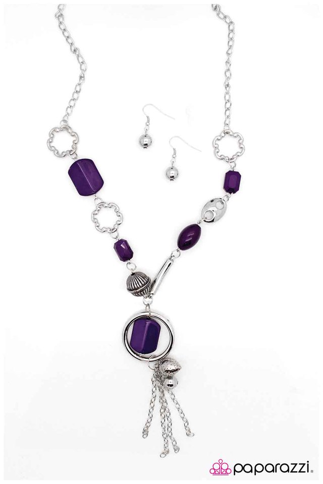 Paparazzi ♥ Purple Prose - Purple ♥ Necklace
