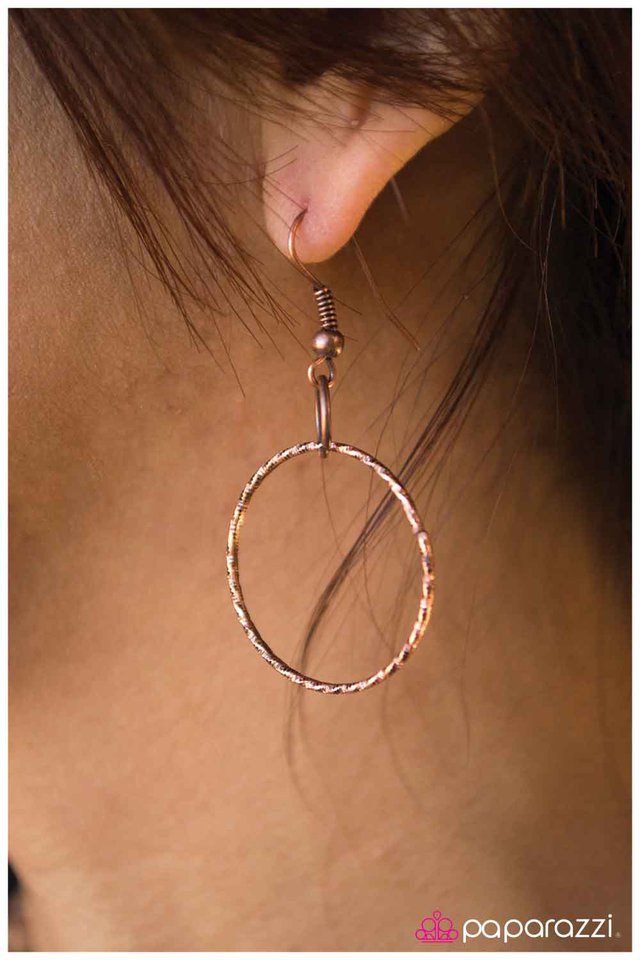 Paparazzi ♥ Get In the Ring - Copper ♥ Necklace