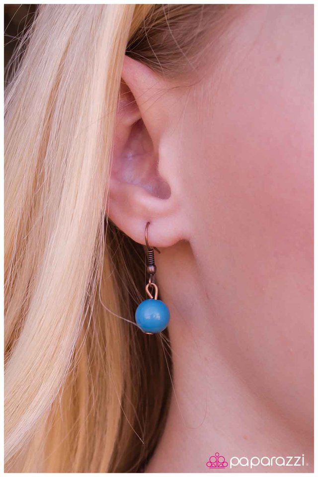 Paparazzi ♥ Sailing the Radiant Seas - Copper ♥ Necklace