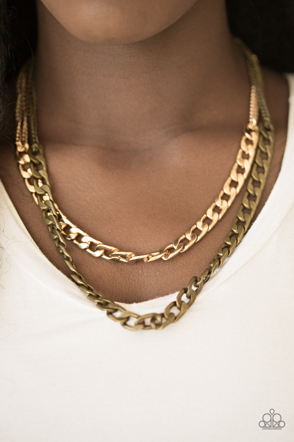 Paparazzi ♥ Hit Em Up - Multi ♥  Necklace