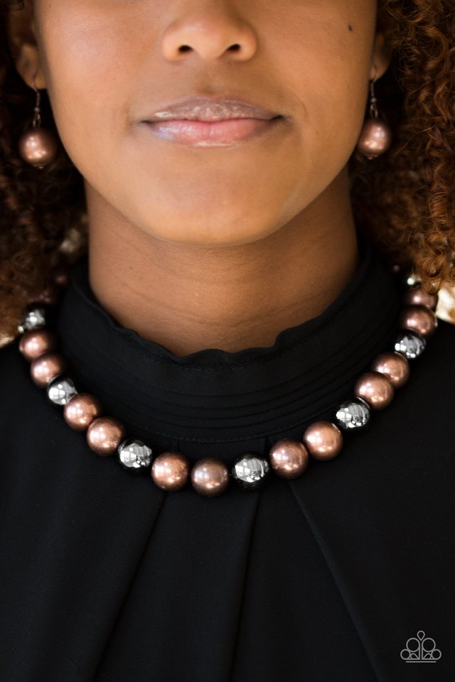 Paparazzi ♥ Downtown Drama - Copper ♥ Necklace