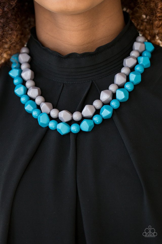 Paparazzi ♥ Rio Rhythm - Blue ♥ Necklace